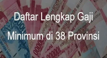 Kenaikan UMP 2025 Resmi Diumumkan: Lihat Daftar Lengkap Gaji Minimum di 38 Provinsi, Mana yang Tertinggi?