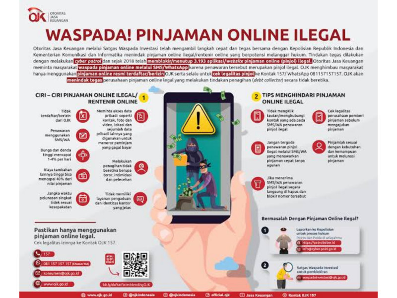 Kerugian Akibat Pinjaman Online Ilegal Semakin Marak Setiap Hari