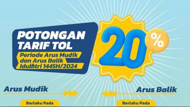 diskon tarif tol