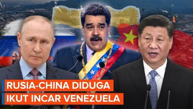 China dan Rusia Diam-diam Mengincar Venezuela: Strategi Sunyi di Balik Ketegangan Global
