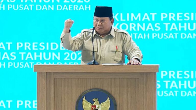 Presiden Prabowo : Mereka yang Lupakan Sejarah Akan Dihukum Sejarah