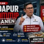 833 Dapur MBG Ditutup Permanen, Langkah Tegas BGN Demi Menjaga Kepercayaan Publik