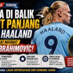 Erling Haaland Pertahankan Rambut Panjang Berkat Nasihat Zlatan Ibrahimović