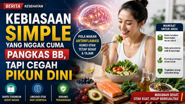 Kebiasaan Simpel Ini Tak Hanya Membantu Menurunkan Berat Badan, tetapi Juga Berpotensi Mencegah Pikun Dini