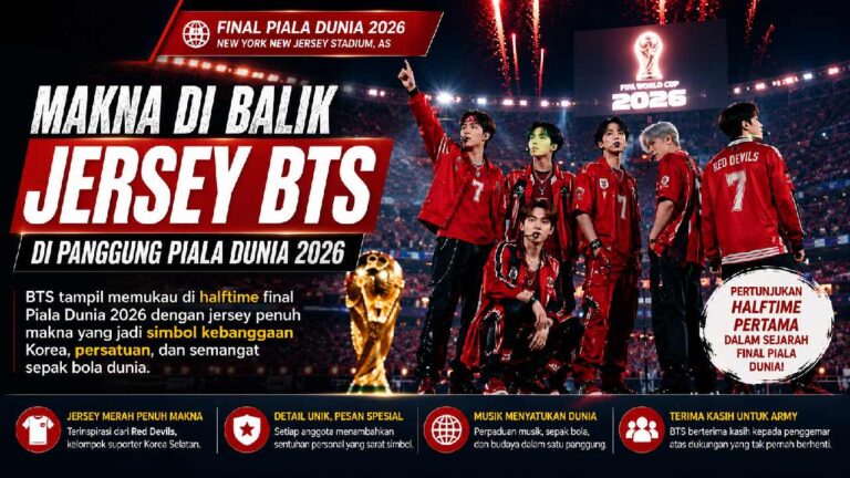 Makna Jersey BTS di Panggung Piala Dunia 2026, Simbol Persatuan Musik, Sepak Bola, dan Kebanggaan Korea