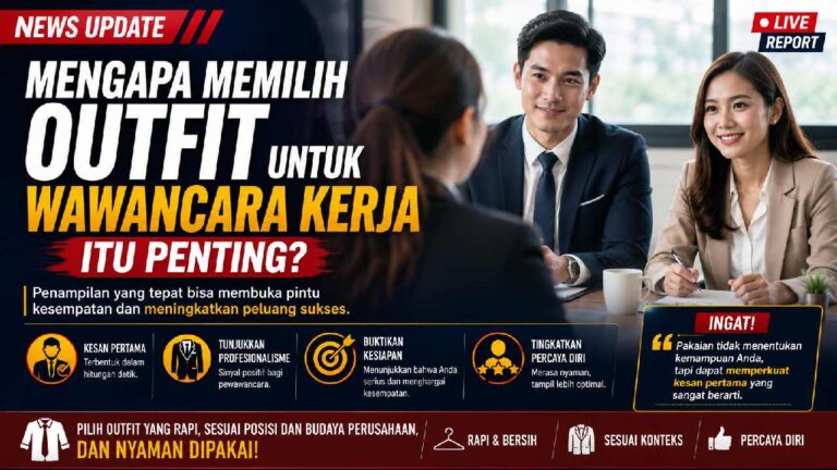 Mengapa Memilih Outfit untuk Wawancara Kerja Itu Penting? Ini Penjelasannya