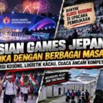 Asian Games Jepang Dibuka Meriah, Kursi Kosong dan Masalah Logistik Jadi Sorotan
