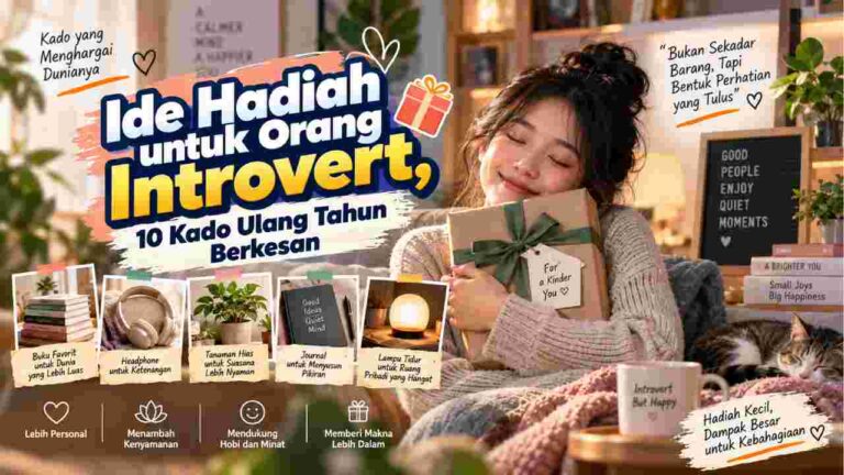 Ide Hadiah untuk Orang Introvert, 10 Kado Ulang Tahun Berkesan