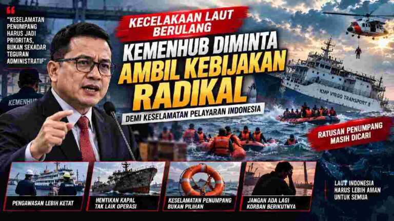Kecelakaan Laut Berulang, Kemenhub Didesak Ambil Langkah Radikal