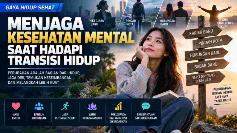 Menjaga Kesehatan Mental Saat Hidup Berubah dan Terasa Tidak Pasti