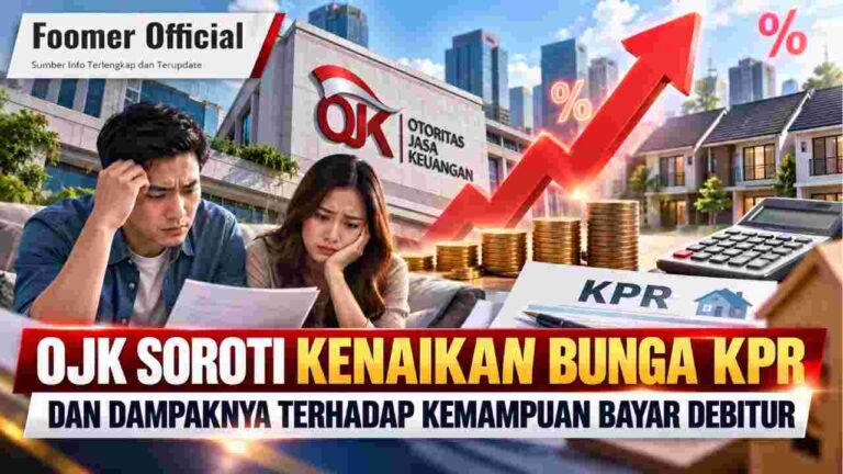 OJK Soroti Kenaikan Bunga KPR dan Dampaknya terhadap Kemampuan Bayar Debitur