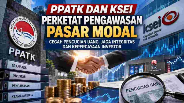 PPATK dan KSEI Perketat Pengawasan, Jaga Pasar Modal dari Pencucian Uang
