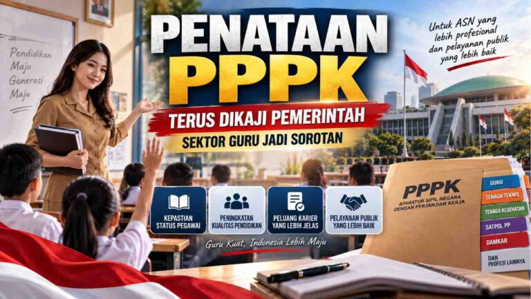 Penataan PPPK Terus Dikaji Pemerintah, Sektor Guru Jadi Sorotan