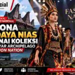 Pesona Budaya Nias Warnai Koleksi Mel Ahyar Archipelago di Fashion Nation