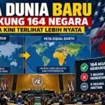 Peta Dunia Baru Didukung 164 Negara, Afrika Kini Terlihat Lebih Nyata