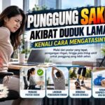 Punggung Sakit Akibat Duduk Lama? Kenali Cara Mengatasinya