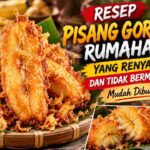 Resep Pisang Goreng Rumahan Renyah, Gurih, dan Tidak Berminyak