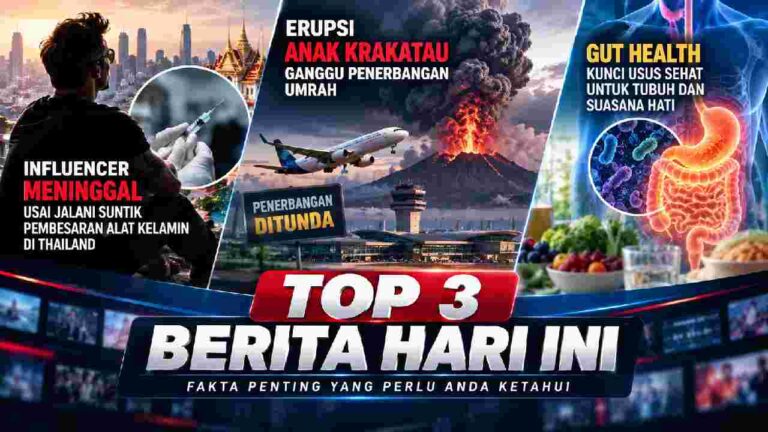 Tiga Kisah Jadi Sorotan, dari Tragedi Influencer hingga Gut Health