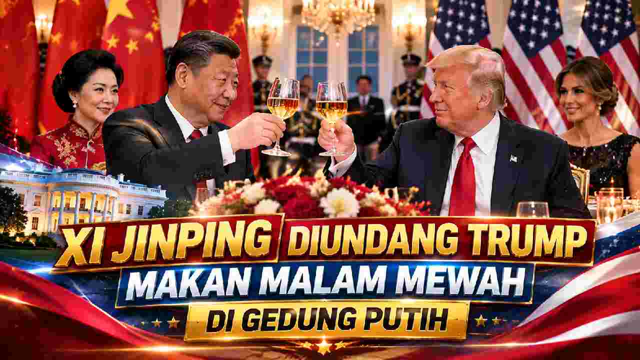 Xi Jinping Hadiri Jamuan Makan Malam Mewah Trump di Gedung Putih
