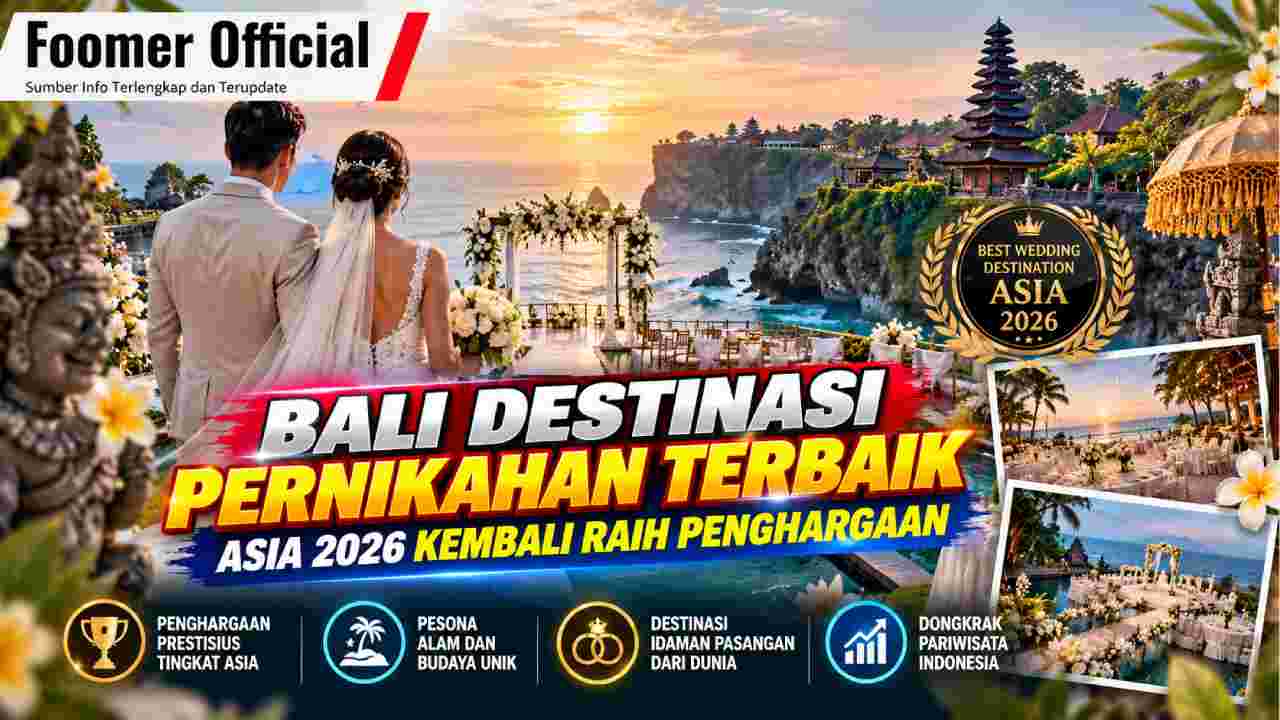 Bali Destinasi Pernikahan Terbaik Asia 2026 Kembali Raih Penghargaan