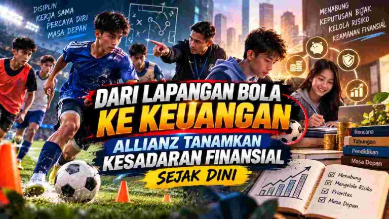 Dari Lapangan Bola ke Keuangan, Allianz Tanamkan Kesadaran Finansial Sejak Dini