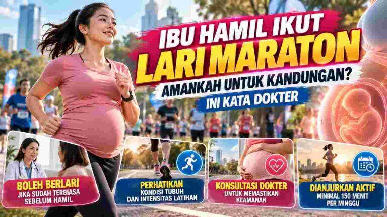 Ibu Hamil Ikut Lari Maraton, Amankah untuk Kandungan? Ini Kata Dokter