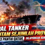 Kapal Tanker Dihantam Proyektil di Lepas Pantai Qatar, Korban Dilaporkan Berjatuhan