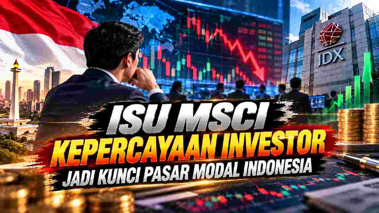 Kepercayaan Investor Jadi Sorotan di Tengah Isu MSCI Pasar Modal Indonesia