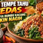 Pecel Tempe Tahu Pedas, Gurihnya Bumbu Kacang Bikin Nagih
