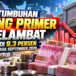 Pertumbuhan Uang Primer Melambat Jadi 9,3 Persen pada September 2026