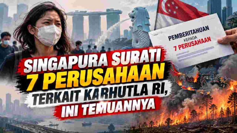 Singapura Surati Tujuh Perusahaan, Asap Karhutla Indonesia Jadi Sorotan