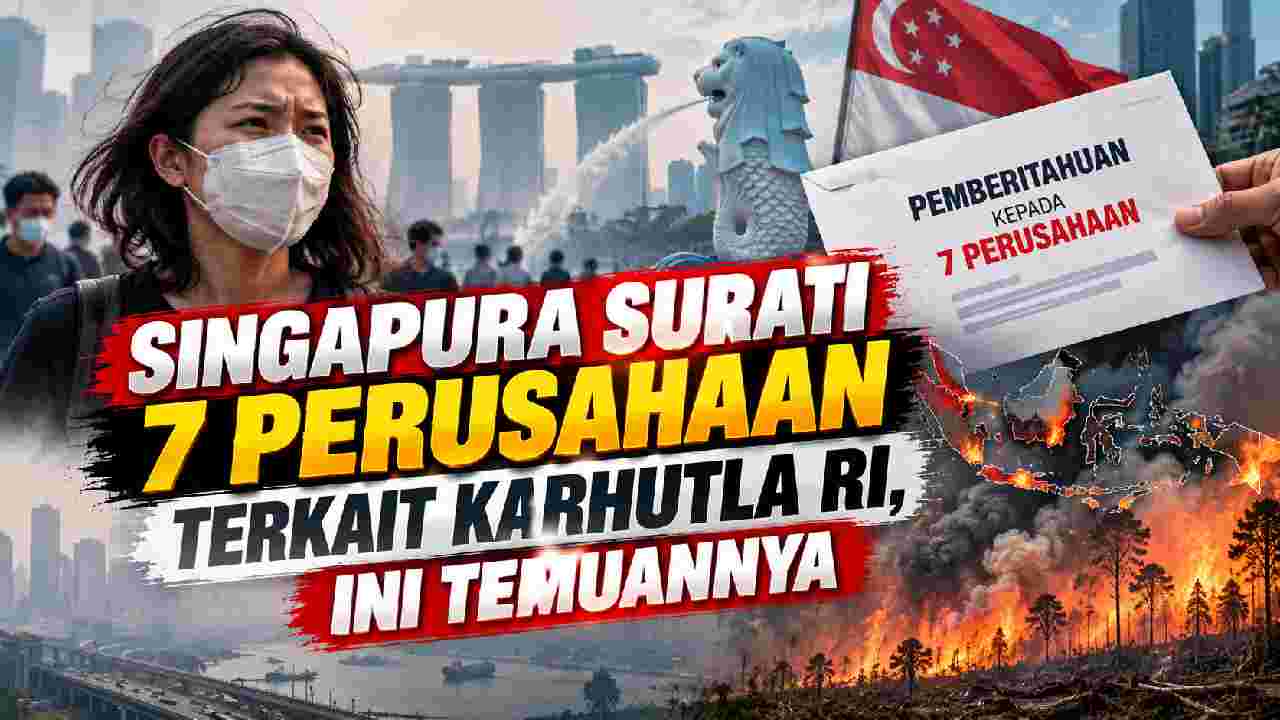 Singapura Surati Tujuh Perusahaan, Asap Karhutla Indonesia Jadi Sorotan