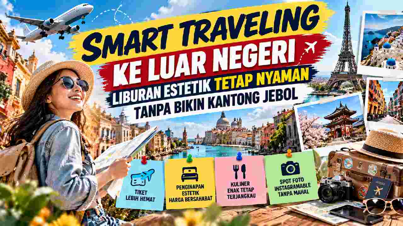 Smart Traveling ke Luar Negeri, Liburan Estetik Tetap Nyaman Tanpa Bikin Kantong Jebol